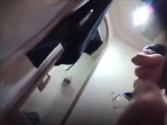 The curvy hottie was unaware that I had placed a covert livecam in the changing area.